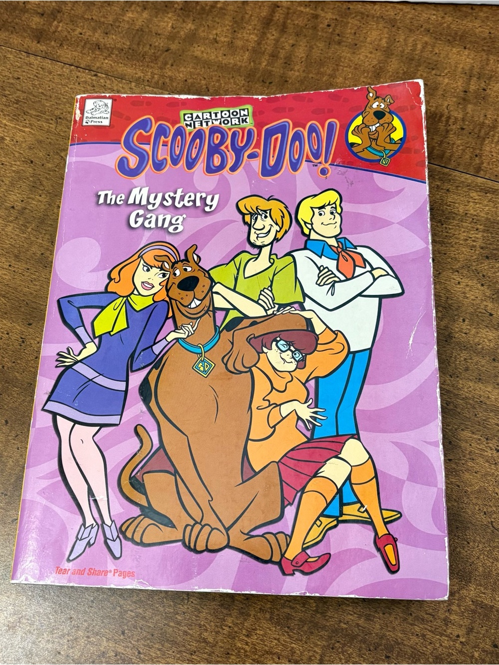 2005 Cartoon Network Scooby-Doo 400 Page Coloring Book The Mystery Gang Unused